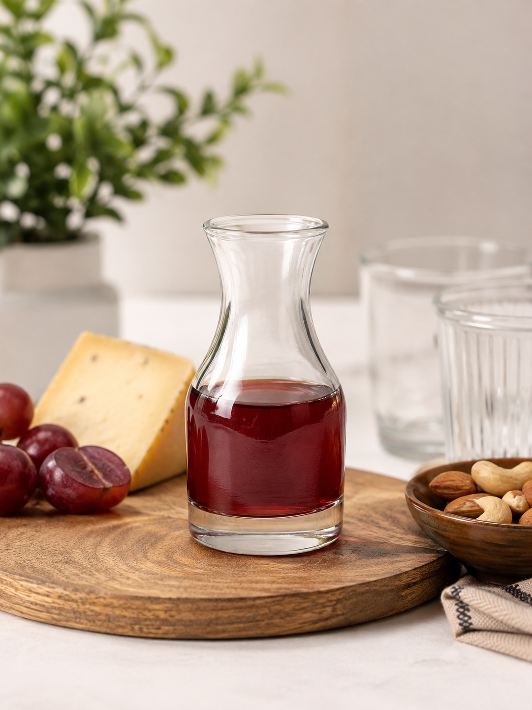 NATURALLYOURS Glass Miniatures Beverage Carafe 100 ml, 1 Pc